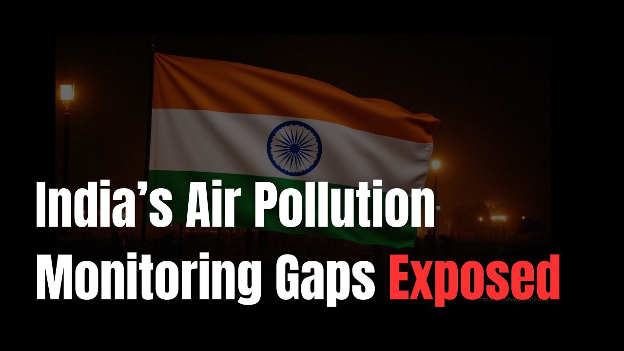 1.2 Billion People Uncovered: India’s Air Pollution Monitoring Gaps Exposed