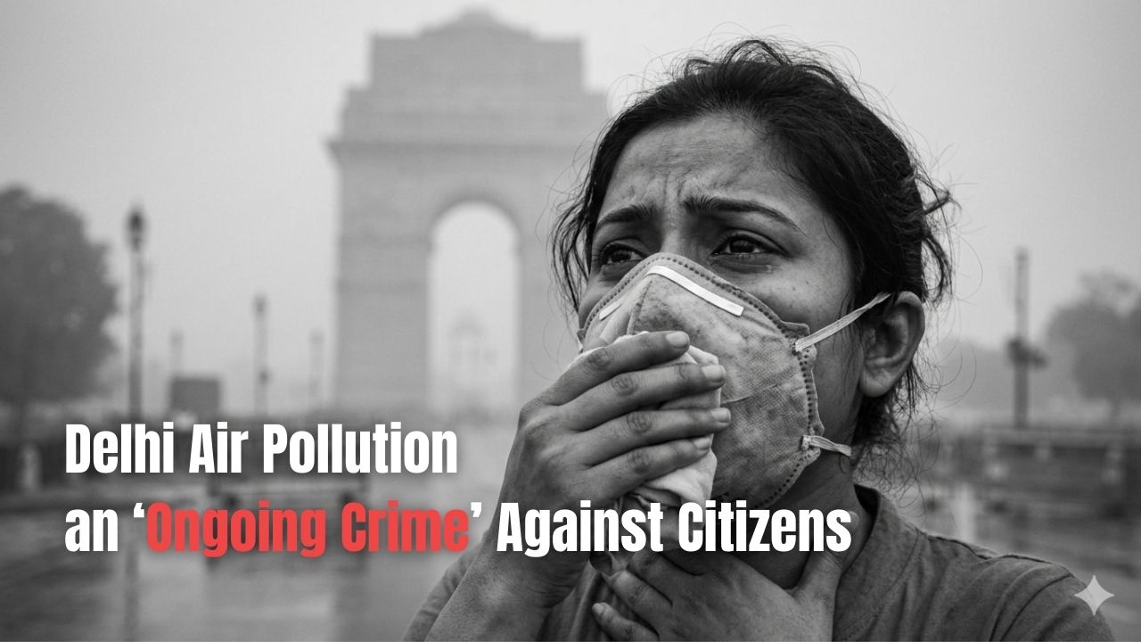 Delhi Air Pollution an ‘Ongoing Crime’ Against Citizens: Swati Maliwal