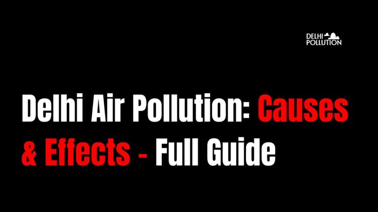 Delhi Air Pollution: Causes, Effects, and What Is Making It Worse in 2025–26